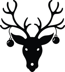 deer head vector illustration