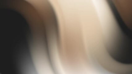 Abstract blurred close-up image with flowing beige, black, and cream swirling patterns