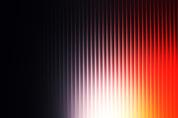 Abstract Red Orange and White Ribbed Background image