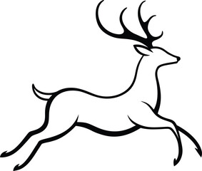 deer vector illustration