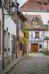 Historic Ribeauvillé Street Scene
