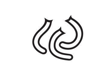 Steam Icon Vector – Rising Heat Waves, Minimalist Symbol for Warmth and Temperature Control