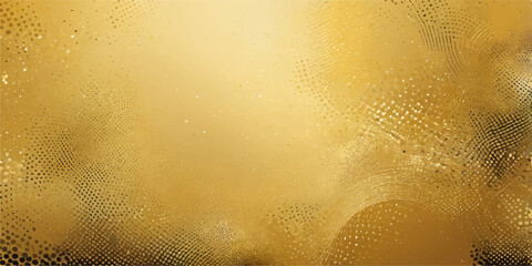 Macro closeup of golden beer or champagne bubbles and foam forming an abstract texture and pattern on a liquid gold surface © nur