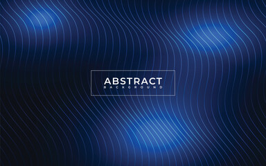 Abstract digital wave lines. Futuristic wave. Technology background. Vector illustration