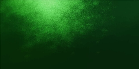 Dark grunge green wall texture with aged paper and vintage light pattern