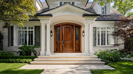 Entrance to the house