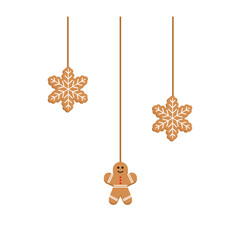 Gingerbread Hanging Decoration