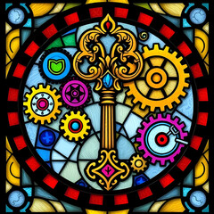 stained glass :deeper insights, inner richness and true identity.
