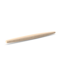 french rolling pin isolated on transparent background, PNG