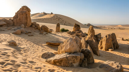 Monument Valley desert landscape in Arizona USA