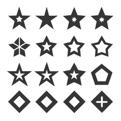 star icons set