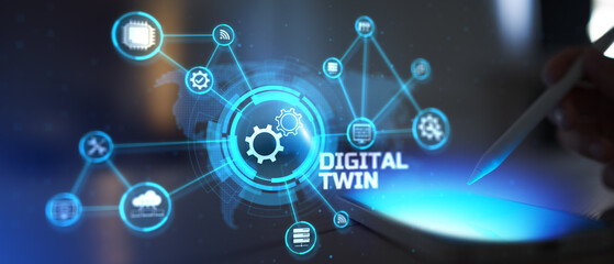 Digital Twin Technology for Global Business Innovation and Virtual Modeling.