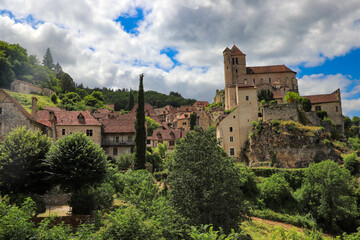 Fototapeta premium Saint-Cirq-Lapopie, Lot