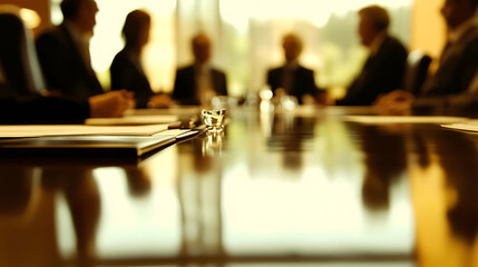 A team refines key details during a corporate meeting in the boardroom.