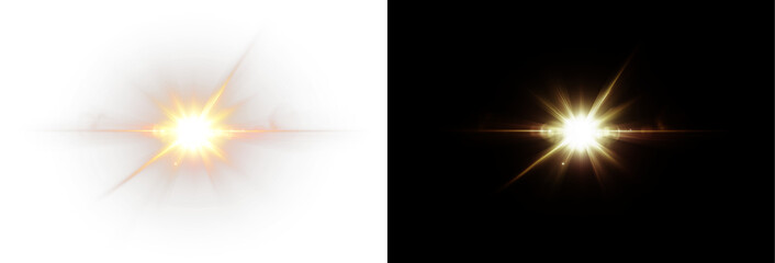 This Light Flare PNG Overlay adds a decorative transparent glow and star effect for delightful brightness in designs