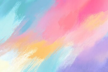Soft pastel watercolor brush strokes abstract background