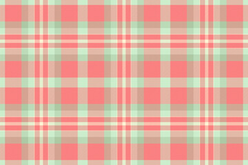 Pastel plaid pattern. Classic textile design ideal for backgrounds, apparel, or festive projects. Represents tradition, comfort, and cozy aesthetic.