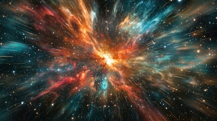 Cosmic explosion
