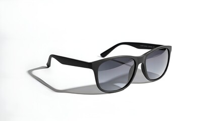 Fototapeta premium A pair of sunglasses, placed neatly on clean background