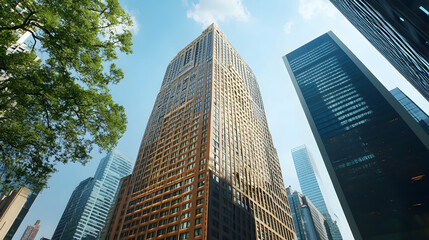 Obraz premium The MetLife office building on Park Avenue in New York City.
