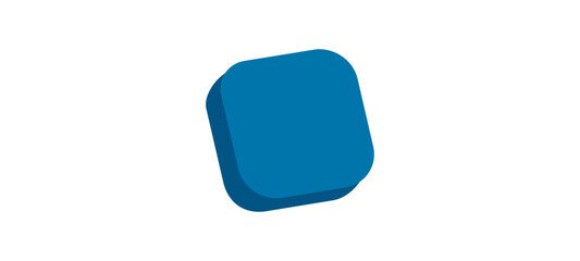 Square Shape Blue frame. Template for text or Icons graphic background, this element adds a modern touch as a unique frame.