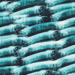 close up of fish scales close up © rasyiddin