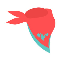 winter accessories vector illustration