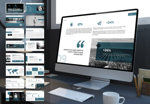 Corporate Business Digital Report Template