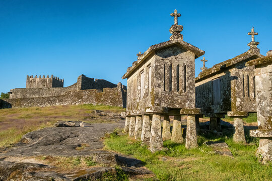 Traditional Granaries of Lindoso in Portugal