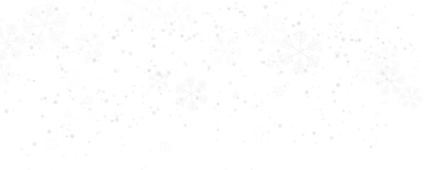Winter snowfall with snowflakes PNG. Christmas overlay background.