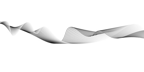 Abstract grey wave line texture background,Wave with connecting dots and lines on a dark background.Wave with lines created using blend tool, digital frequency track equalizer,