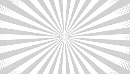 Radial pattern background featuring converging lines emanating from a central point, dotted accents on corners