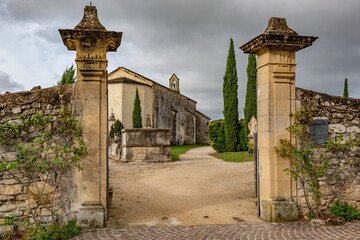 Streetview in a village in the south of France