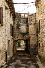 Streetview in a village in the south of France