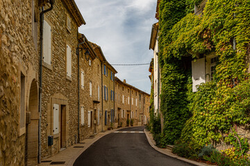 Streetview in a village in the south of France