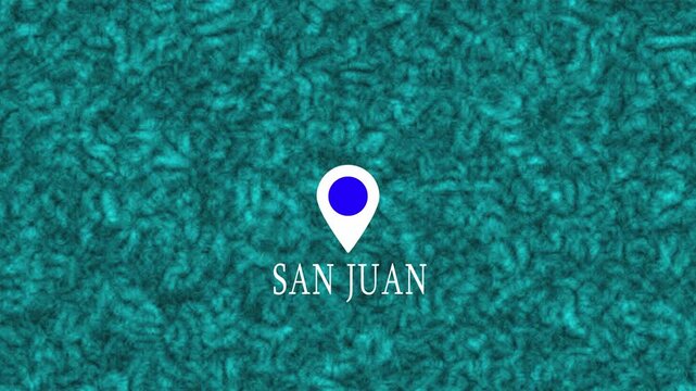 location of the city of PADOVA ,the name of the place with the location has been displayed, sign animated with alpha channel 4k video