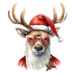 Merry Christmas concept holiday vacation winter isolated on transparent background.