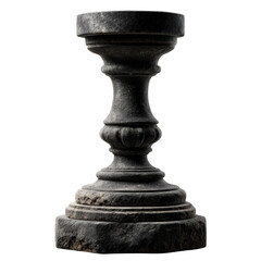 Dark, with a clean white background