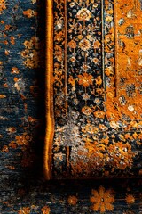 Exquisite Woven Tapestry: Intricate Patterns, Traditional Motifs, and Timeless Beauty in Rich Colors and Vintage Elegance