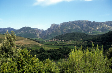 Naklejka premium Parc naturel régional du Haut Lanquedoc, 34, Hérault, France