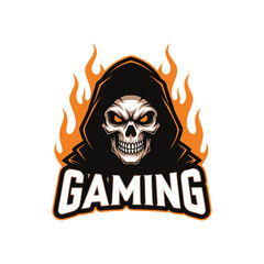 Game logo vector illustration design