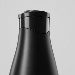 Black Bottle Cap Close Up