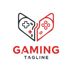 Game logo vector illustration design