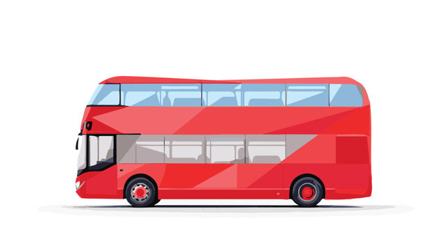 red double decker bus