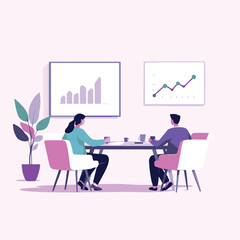 business meeting in the office