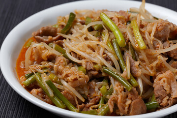 肉野菜炒め