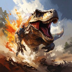 Abstract decorative artwork