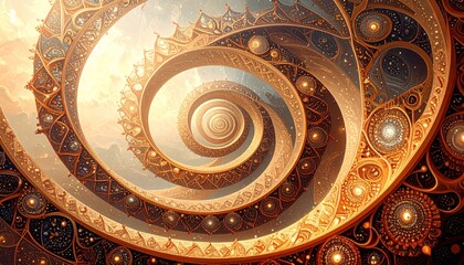 Abstract decorative artwork