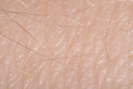 Macro view of human skin as background