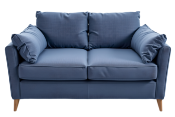 Modern Sofa with Cushions in Cozy Living Room Stylish Design Interior Decor Relaxation Space